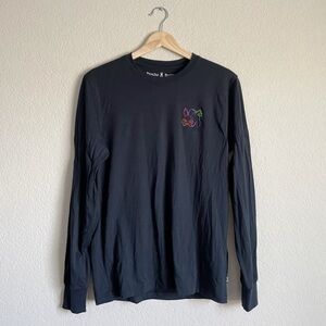 Psycho Bunny Mens XS 3 Long Sleeve Top Colton